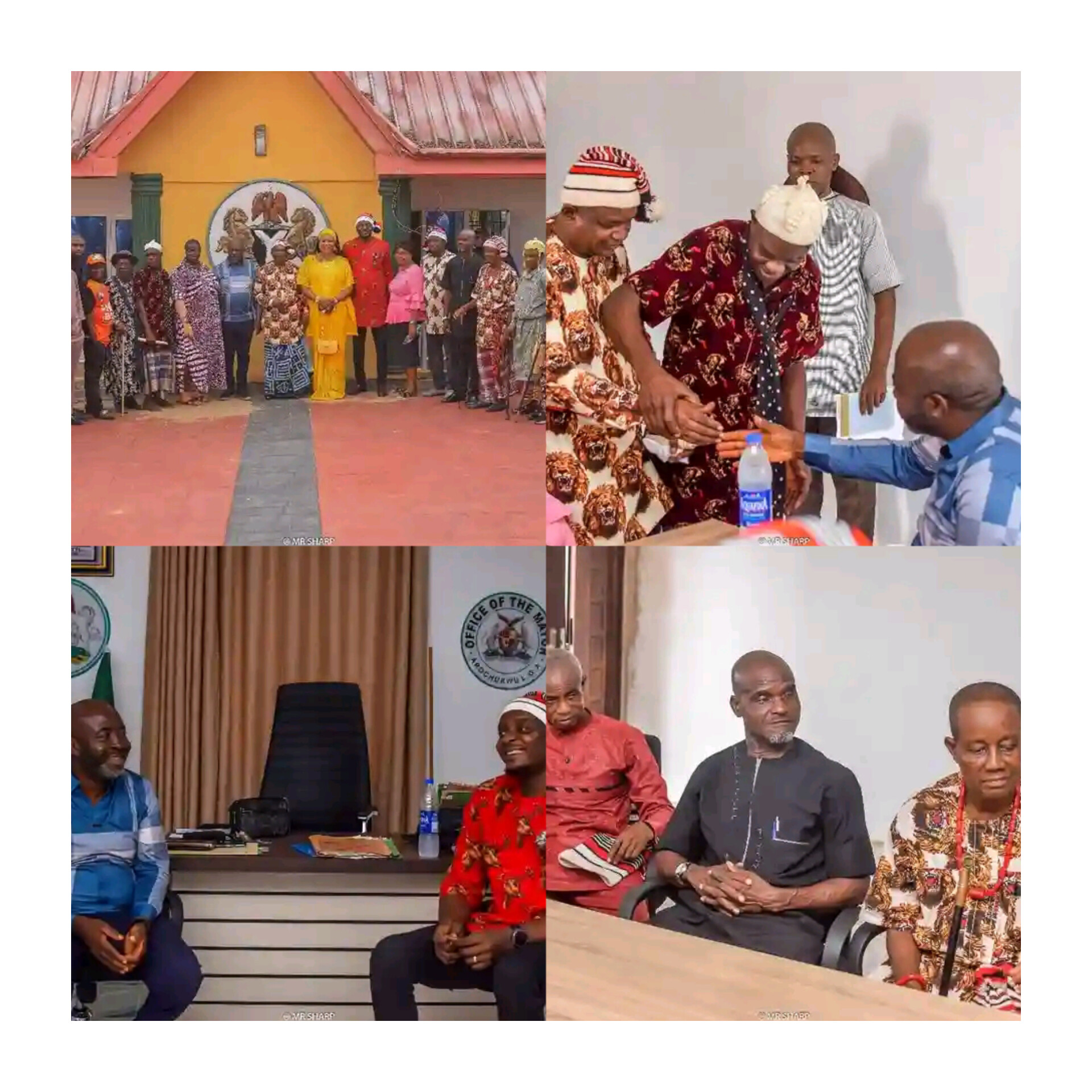 Just In: Mayor Of Arochukwu, Dr Chibuike Eze Aru Receives Eze Elect Of Etiti Abam, Charges Him To Maintain Peace And Promote Government Policies