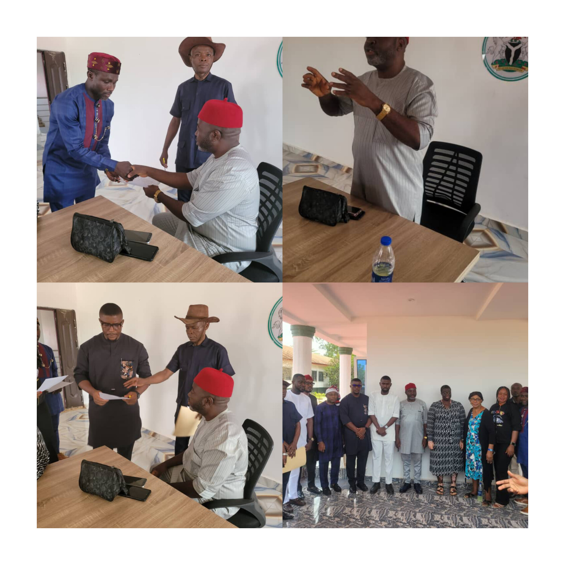 Just In: Mayor Of Arochukwu, Dr. Chibuike Eze Aru Inaugurates Supervisors, Education Secretary