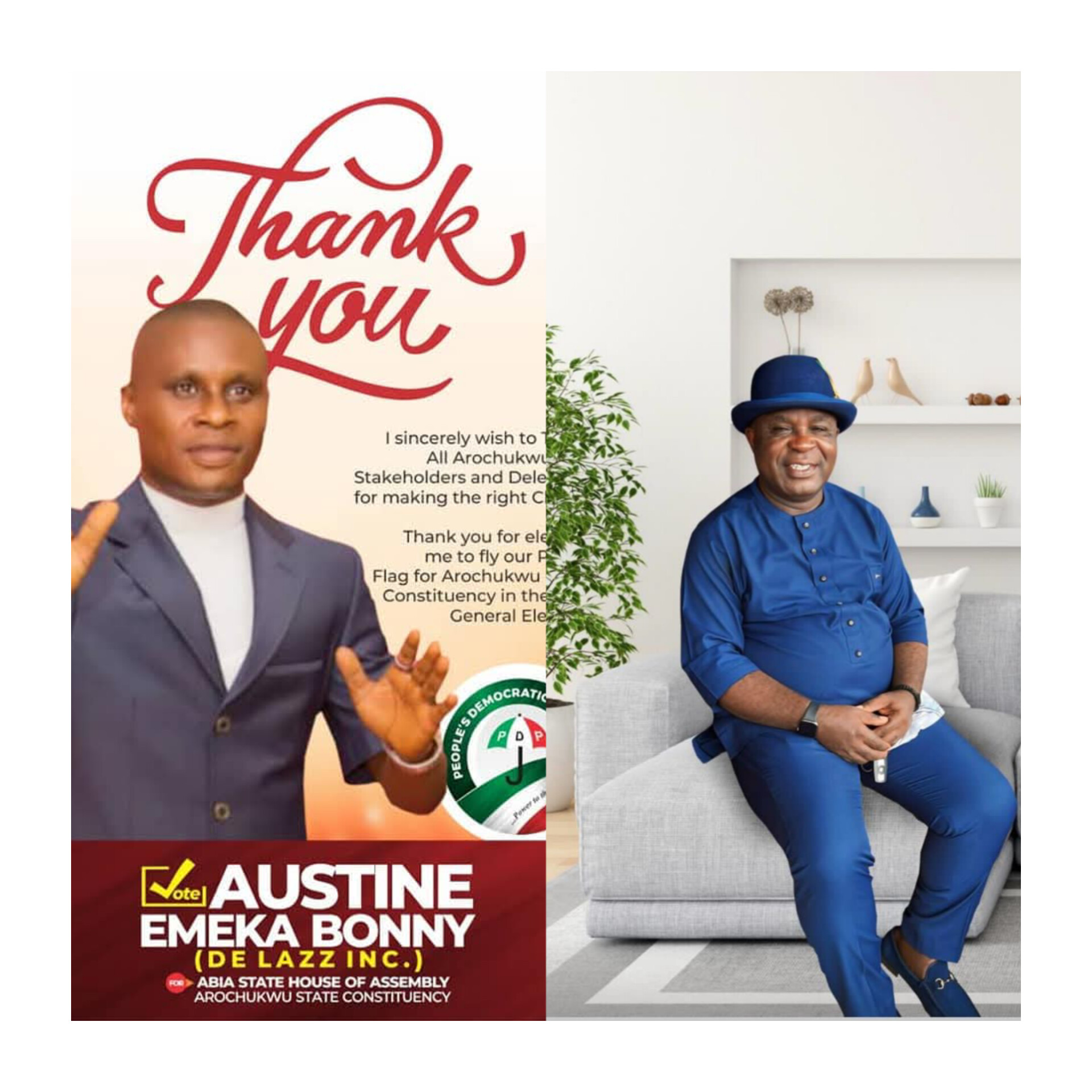 Just In: De Laz Felicitates With Chief Olugu Kalu Ugba (Ishi Bu Mba) On Birthday