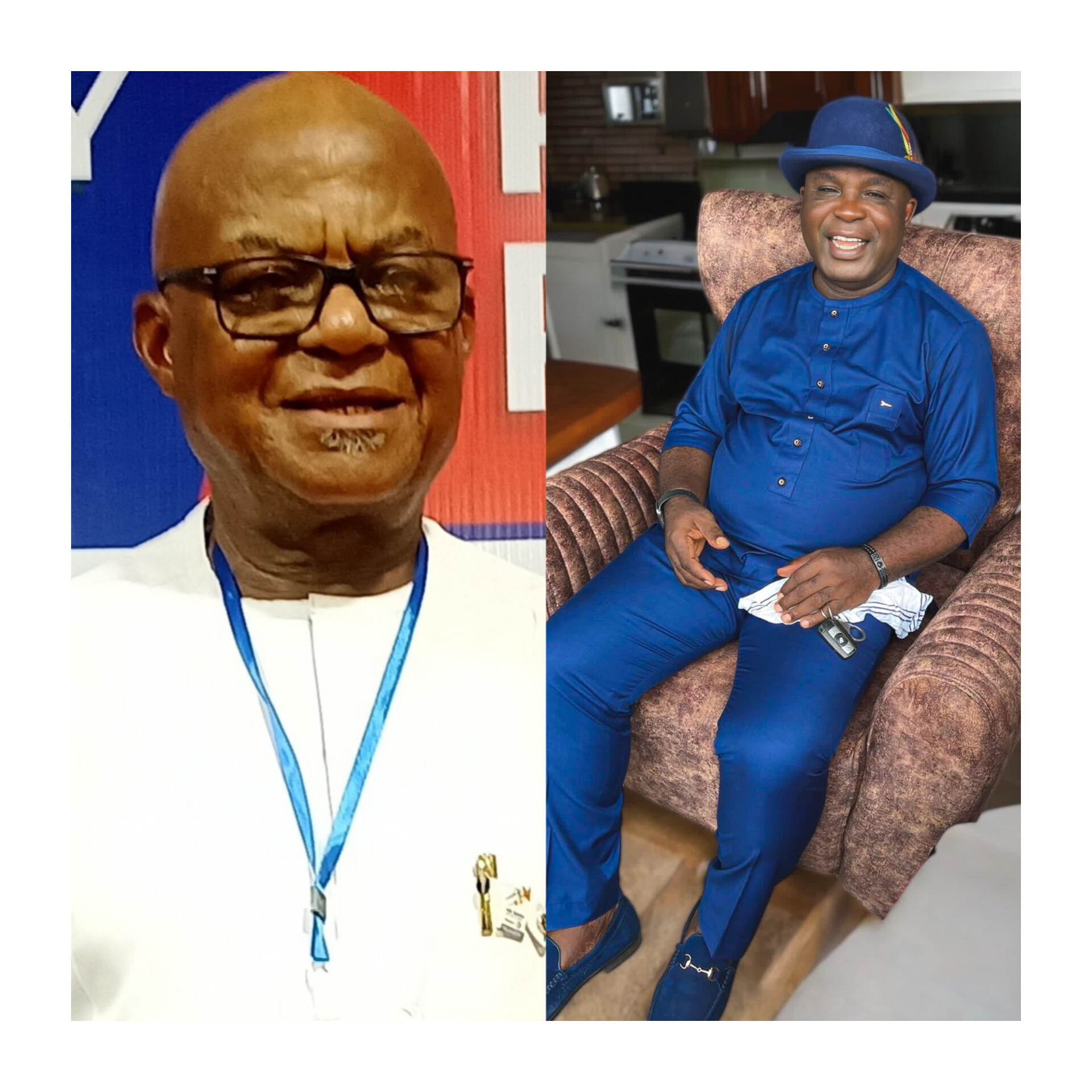 Just In: Chief Olugu Kalu Ugba (Ishi Bu Mba) Congratulates Chief P. C. Mba On Birthday.