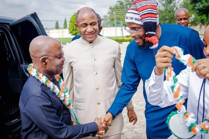 Hon. Ibe Okwara Osonwa Congratulates Governor Otti On 2nd Anniversary, Lauds Transformative Achievements.