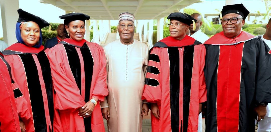Just In: Atiku, Akobundu Grace Pacesetters Academy Graduation Ceremony.