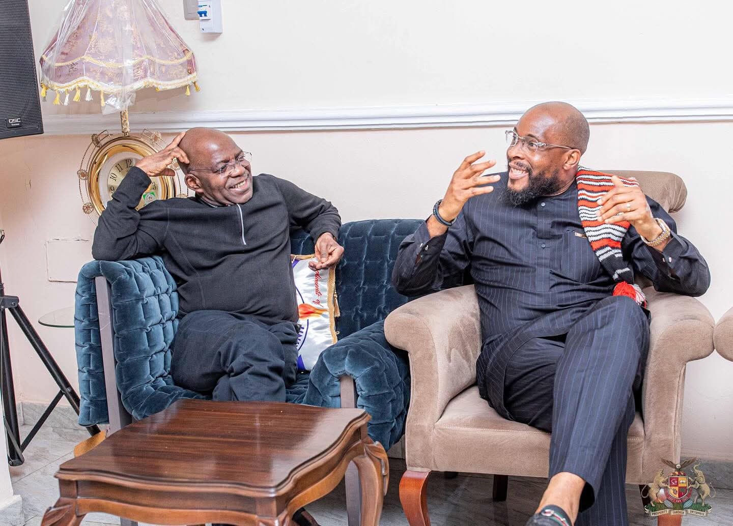 Just In: Hon. Ibe Okwara Osonwa Commends Governor Otti After Productive Meeting.