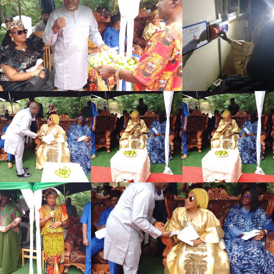 Mayor Of Arochukwu, Dr. Chibuike Eze Aru Join Other Dignitaries in Welcoming Abia First Lady to Arochukwu for the Commissioning of Solar Installation at Amuvi Primary Health Center