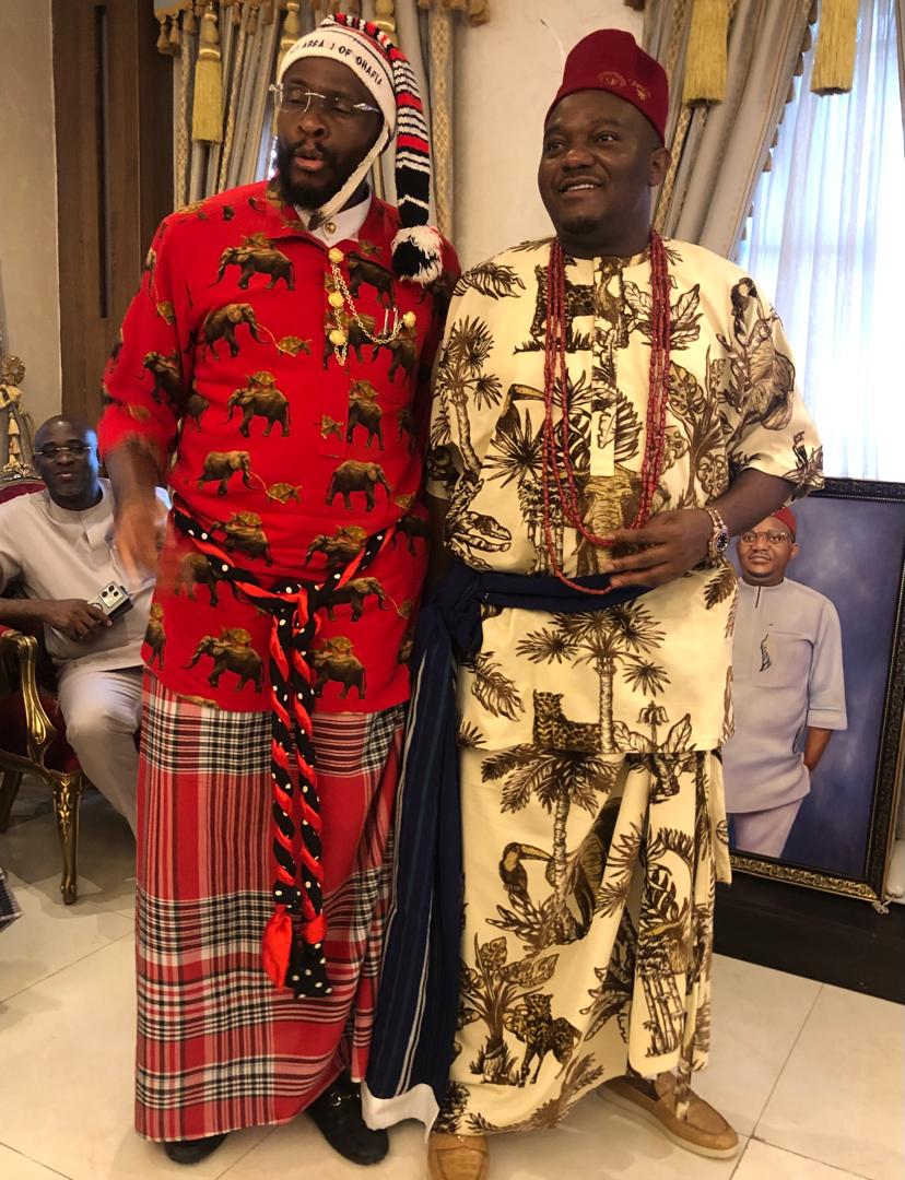 Rep Ibe Okwara Osonwa Greets Chief Chijioke James Umeh (Ike Abam) on Birthday Anniversary