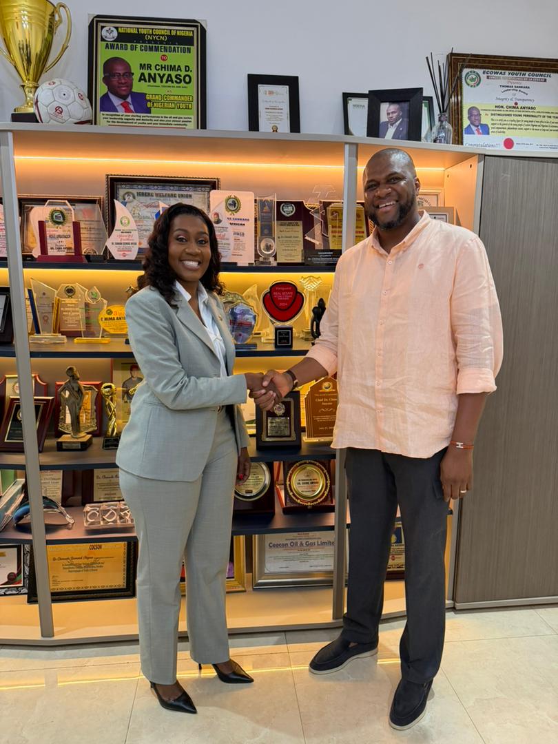 Anyaso Praises Namibian Governor’s Leadership Vision As CAADES Group Receives Ohangwena Region Leader In Lagos