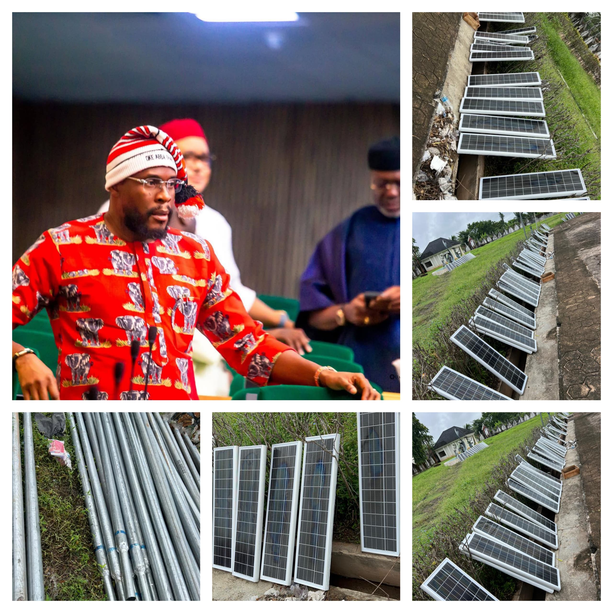 HON. IBE OKWARA OSONWA SECURES ANOTHER BATCH OF ALL-IN-ONE SOLAR STREET LIGHTS IN AROCHUKWU/OHAFIA FEDERAL CONSTITUENCY