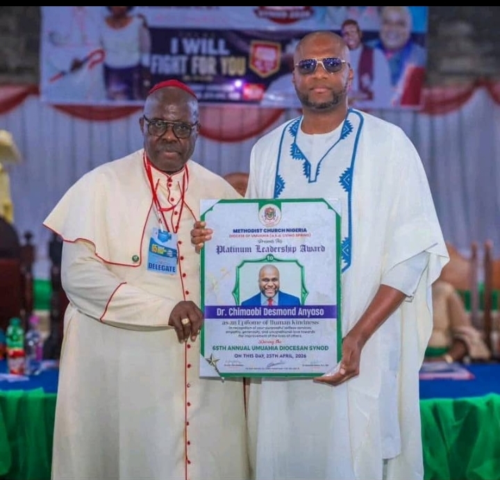 NLC Felicitates Dr. Chima Anyaso On Platinum Leadership Award