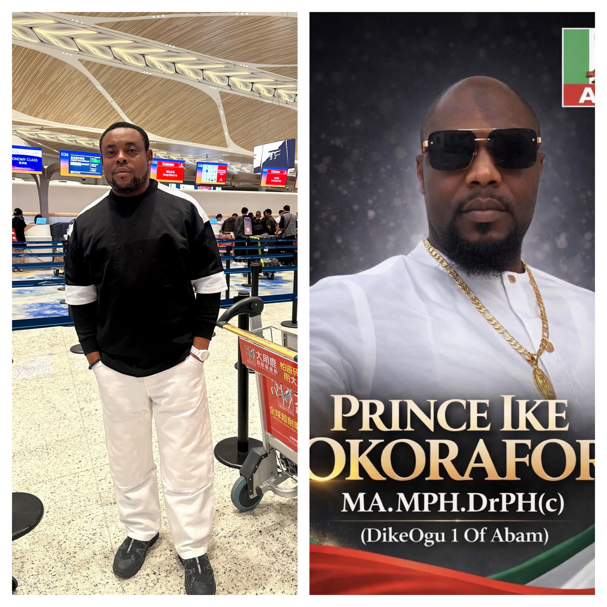 City Boy Youth Leader Congratulates Prince Ike Okorafor On His Emergence as the APC Flag Bearer for Arochukwu State Constituency.