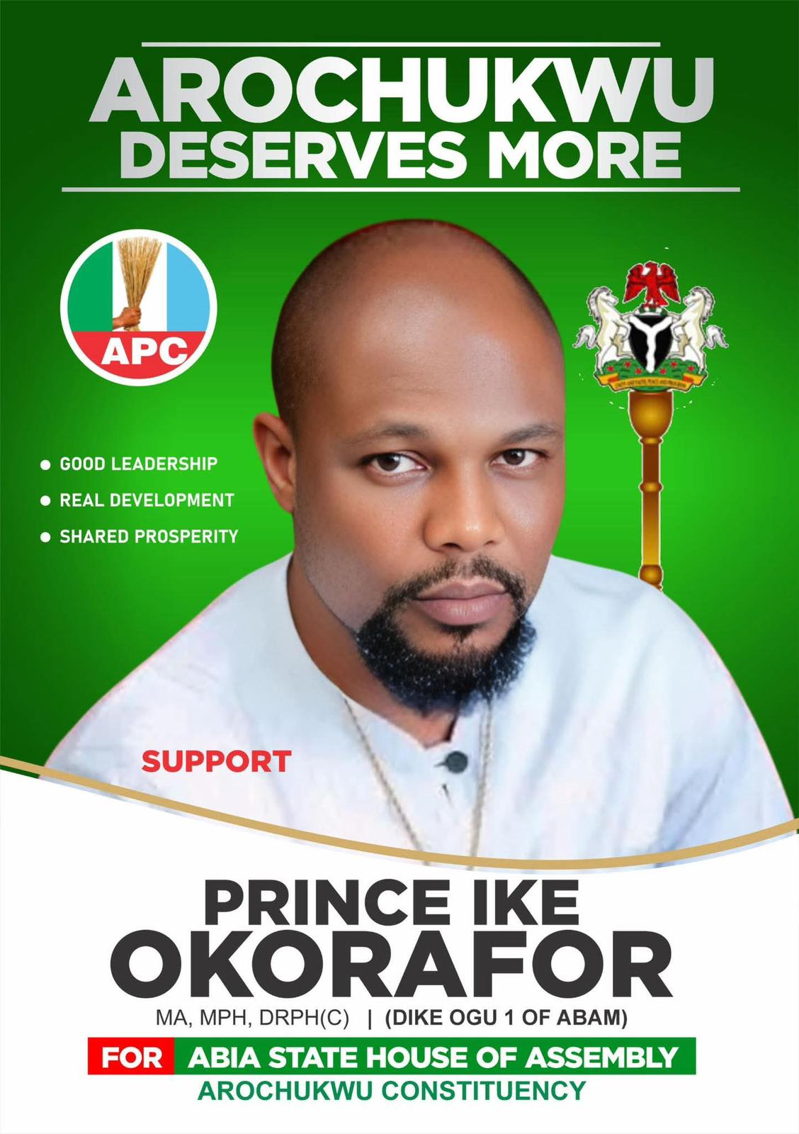 A Message of Gratitude from Ike Okorafor, Dike Ogu1 of Abam.
