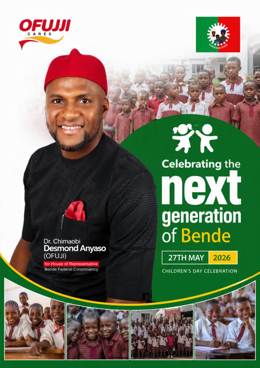 Celebrating Next Generation: Chima Anyaso Felicitates With Abia Children on Children’s Day