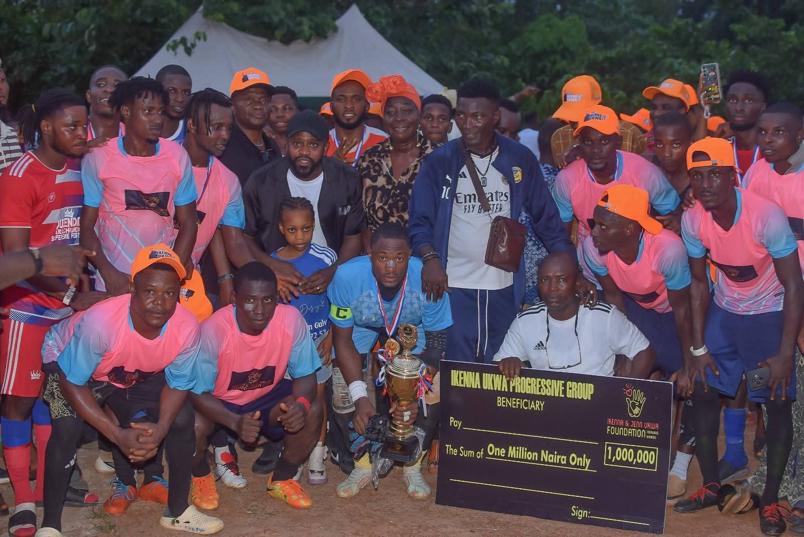 Arochukwu Emerges Winner of Ikenna Ukwa Unity Cup, Clinches ₦1 Million Prize