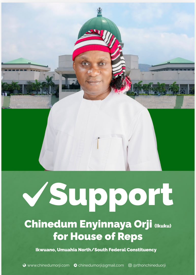 Chinedum Orji: The Comforting Wind Of Abia State.  By:  Mavis Onukwuo