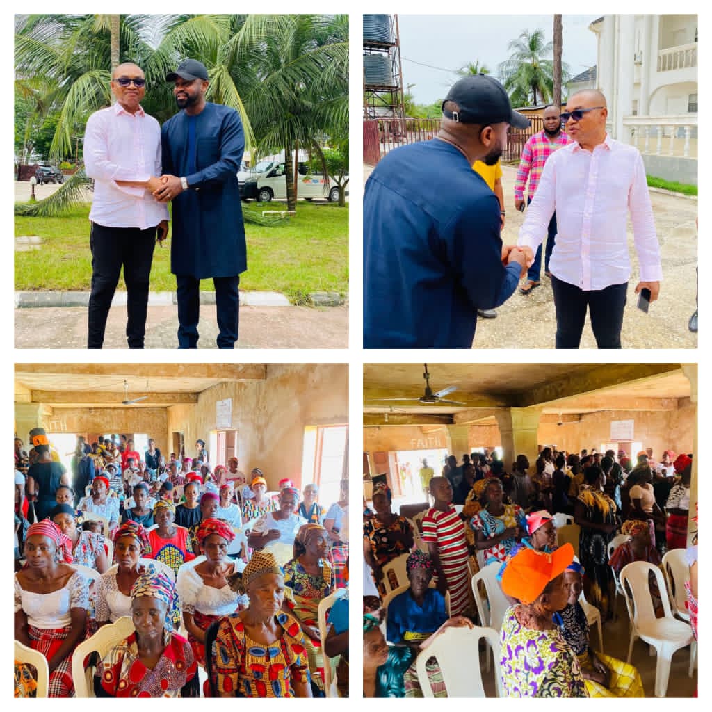 Ikenna Ukwa Pays Courtesy Visit to Chief Sampson Orji in Idima Abam, Holds Interactive Section with Various APC Support Groups