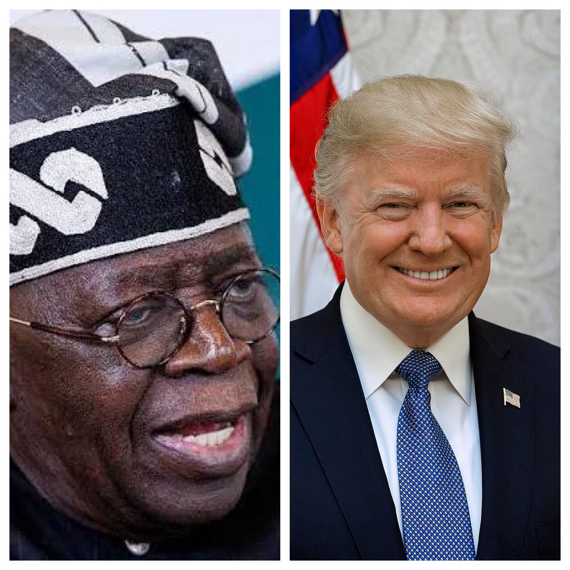 BREAKING: PRESIDENT TRUMP EXTOLLES PRESIDENT TINUBU’S DECISIVE LEADERSHIP AGAINST TERRORISTS, PLEDGES MORE SUPPORT