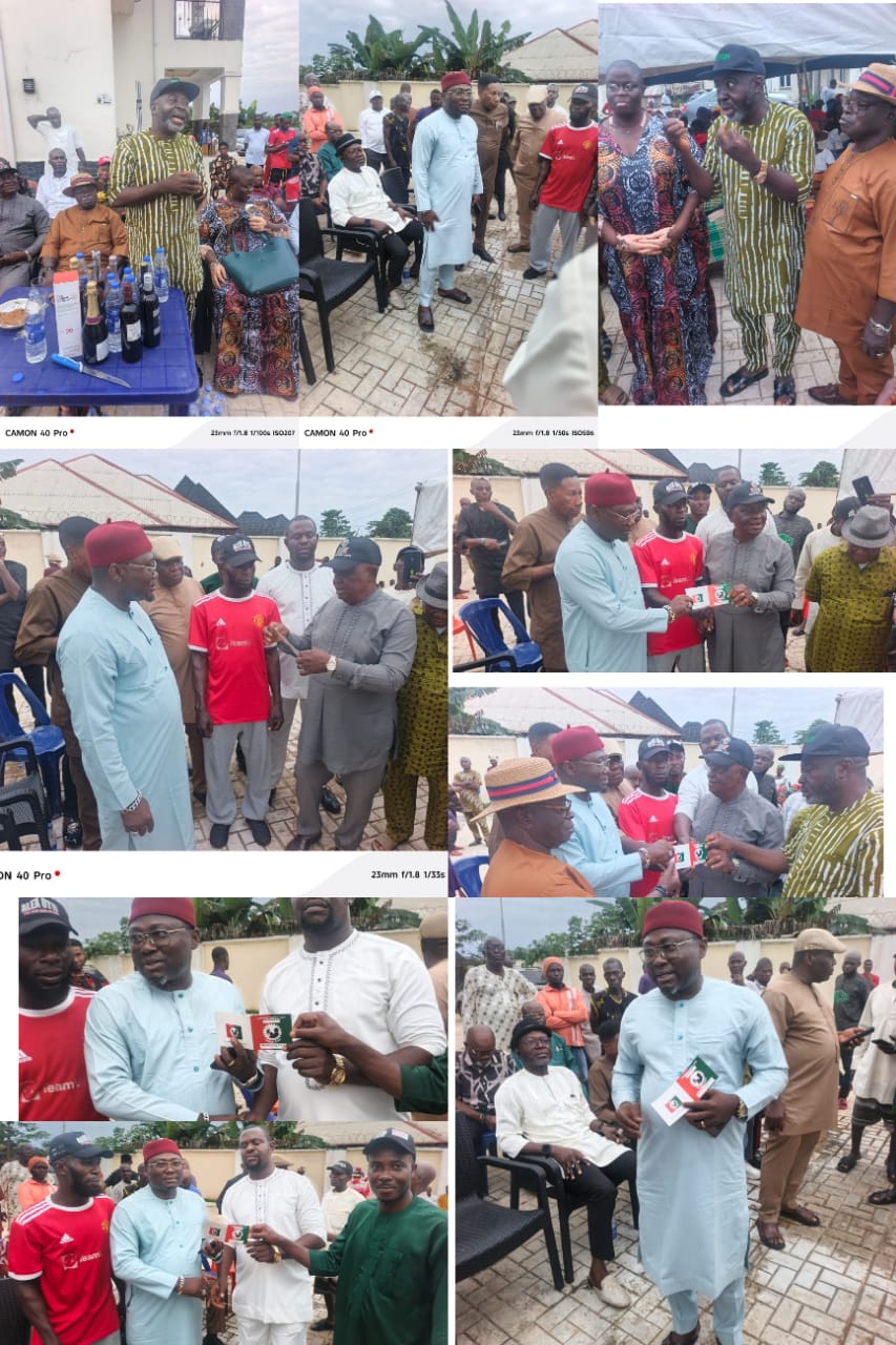Mayor of Arochukwu LGA, Prof. Okereke Eze Aru Welcomes PDP Chieftain Prince Eric Aso Kalu, Others Into Labour Party in Arochukwu