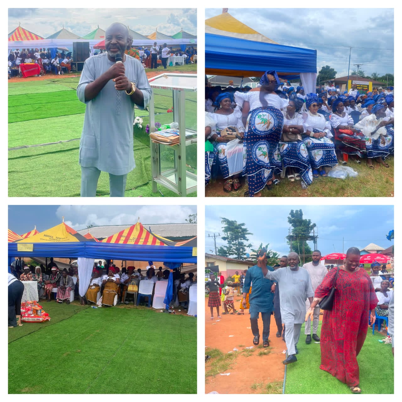 MAYOR OF AROCHUKWU CONGRATULATES IYOM ABAM ON THIS YEAR’S AUGUST MEETING, DESCRIBES WOMEN AS POWERFUL TOOLS FOR DEVELOPMENT