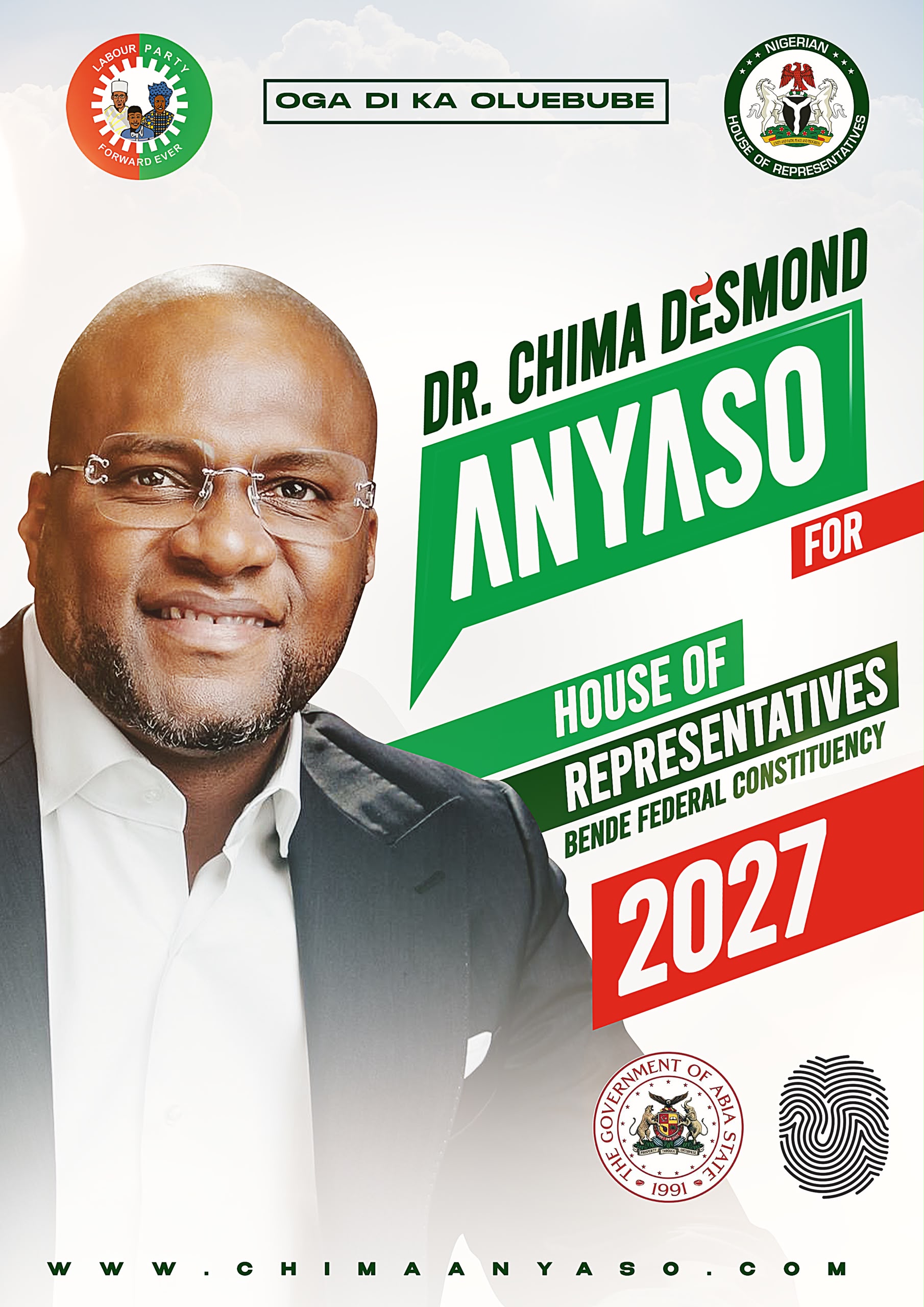 Chima Anyaso Officially Commences 2027 Campaign, Says Bende Deserves Accessible, Accountable Representation