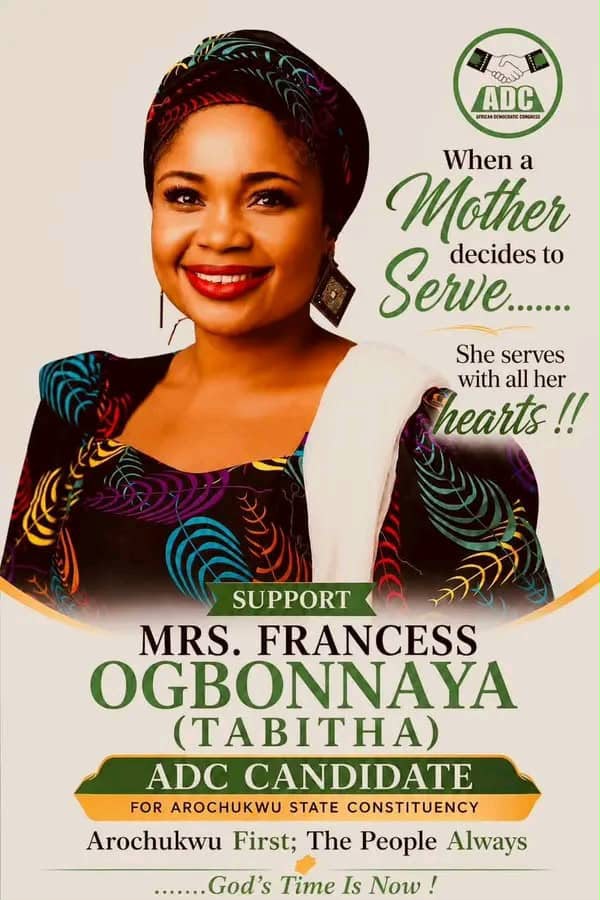 TABITHA; When a woman decides to serve …..