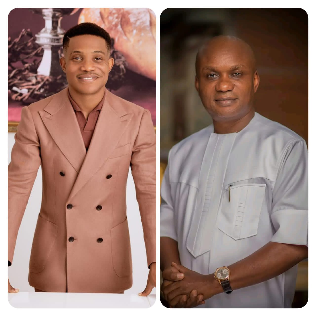 Rt Hon Chinedum Enyinnaya Orji Celebrates Pastor Jerry Uchechukwu Eze On His Birthday