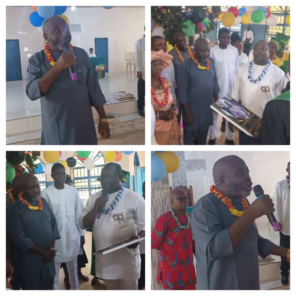 MAYOR OF AROCHUKWU, PROF. OKEREKE EZE ARU, HAILS 1ST IHECHIOWA PARISH, PRESBYTERIAN CHURCH OF NIGERIA, OBINTO IHECHIOWA AT 73RD ANNIVERSARY, COMMENDS SUSTAINED FAITH AND COMMUNITY IMPACT