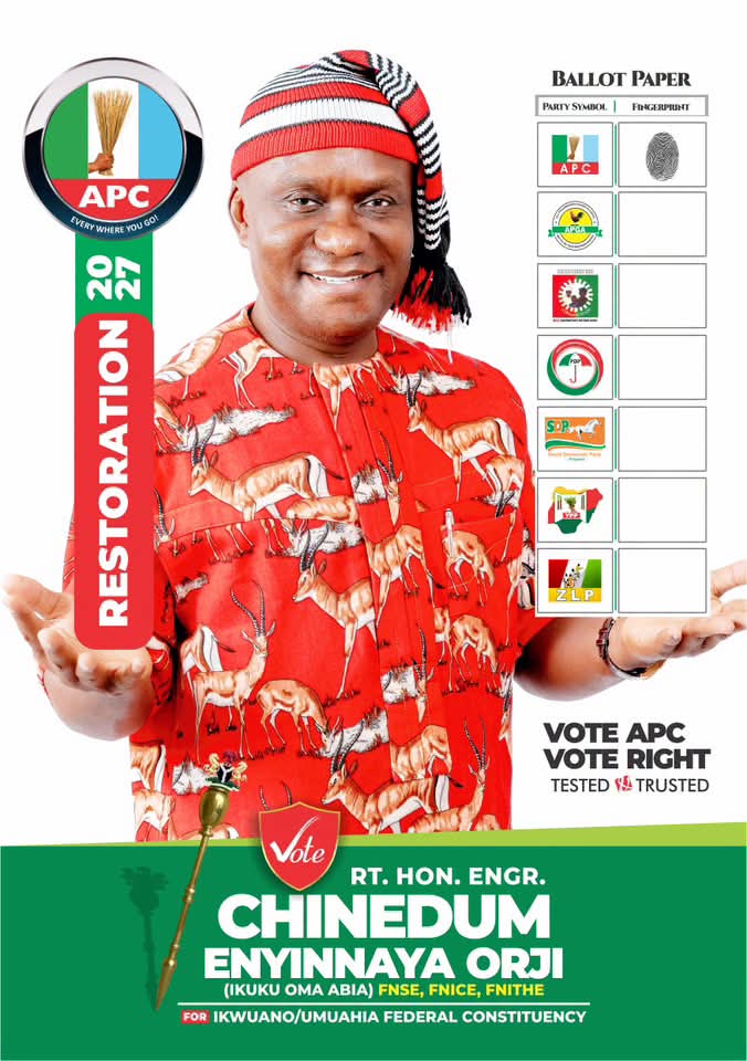 2027: A CORONATION OF SERVICE FOR CHINEDUM ENYINNAYA ORJI