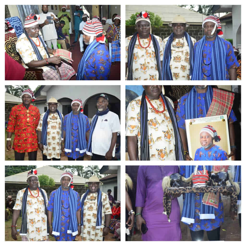 AMUMA OKPURUKPU COMMUNITY HONORS CHIEF UKPAI KALU IFEGWU WITH OGBU AGU OHAFIA TITLE