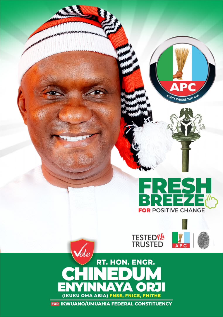 ENOUGH OF MEDIOCRITY: WHY IKWUANO UMUAHIA MUST SEND CHINEDUM ENYINNAYA ORJI ON A RESCUE MISSION IN 2027