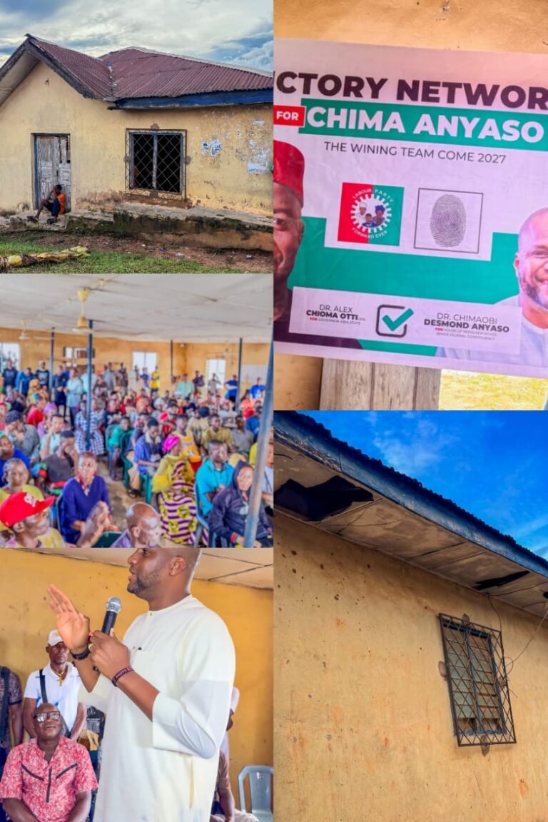 2027: Bende Youths Vow To Vote, Defend Their Votes For Dr. Chima Anyaso, Labour Party