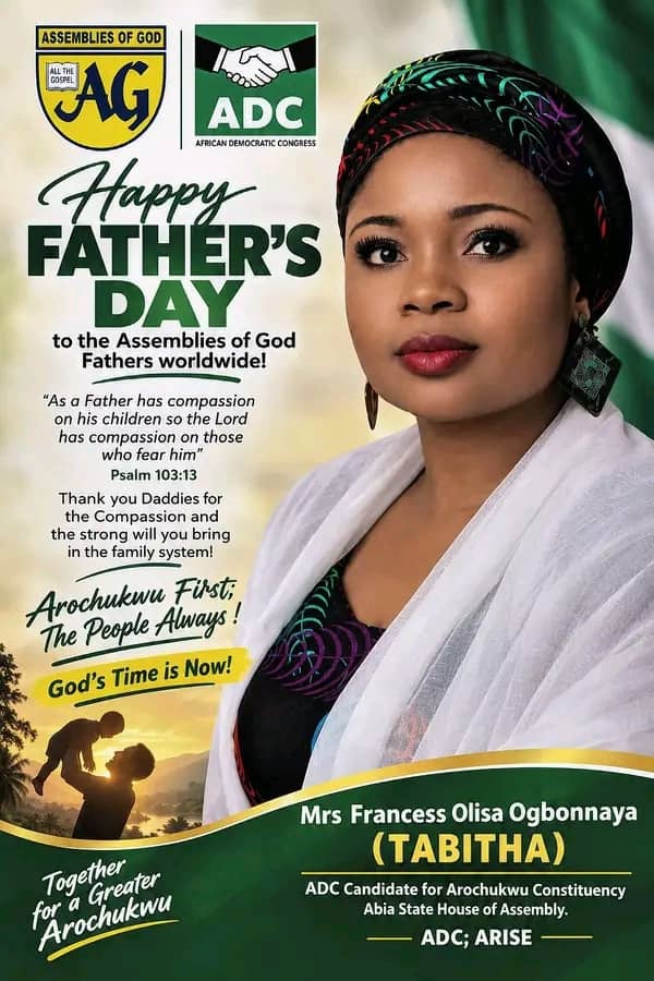 CELEBRATING ASSEMBLIES OF GOD FATHERS: TABITHA HONORS DADS FOR FAITH, SACRIFICE AND COMPASSION