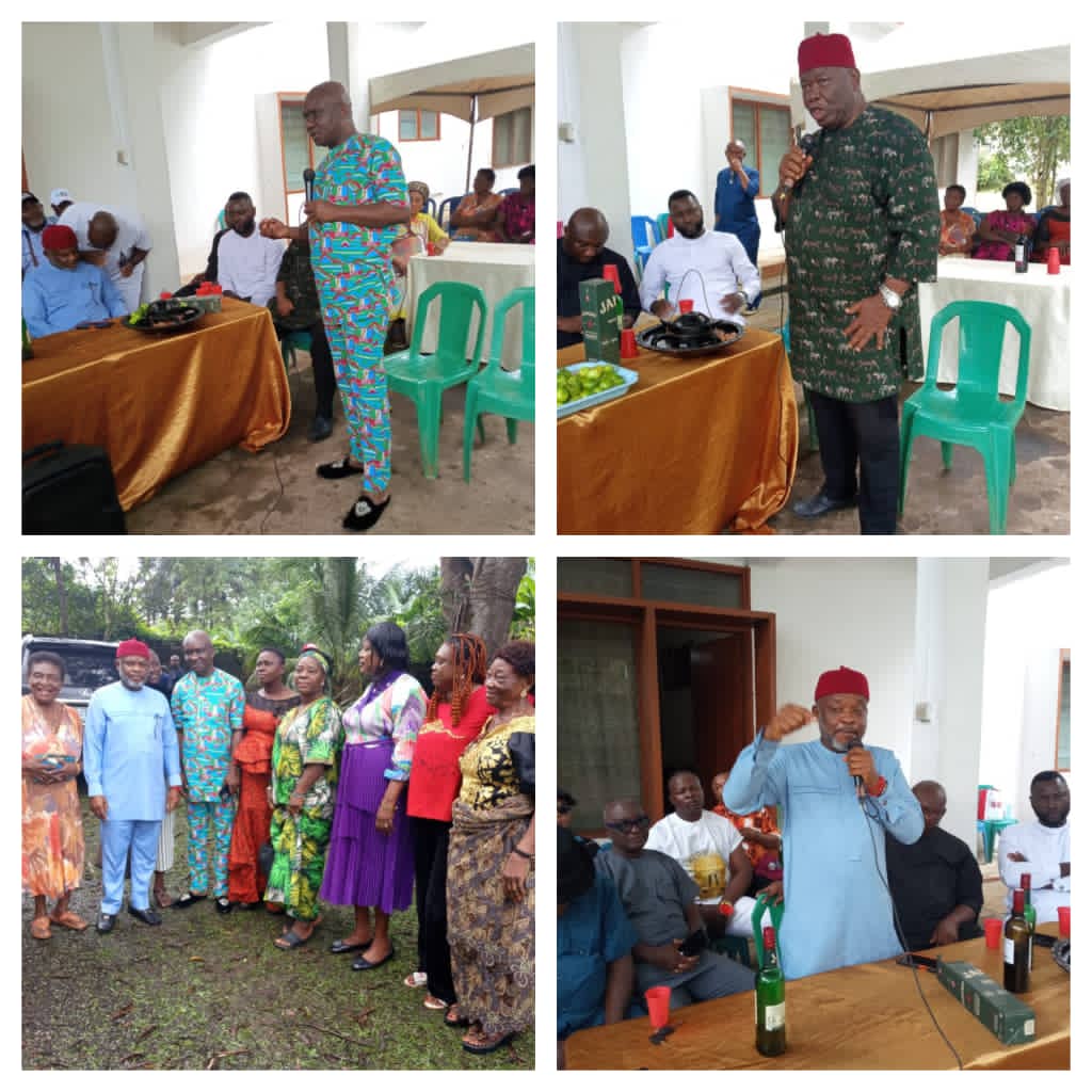 2027: Chinedum Orji Continues Consultative Visits, Visits Ohuhu APC Political Forum.