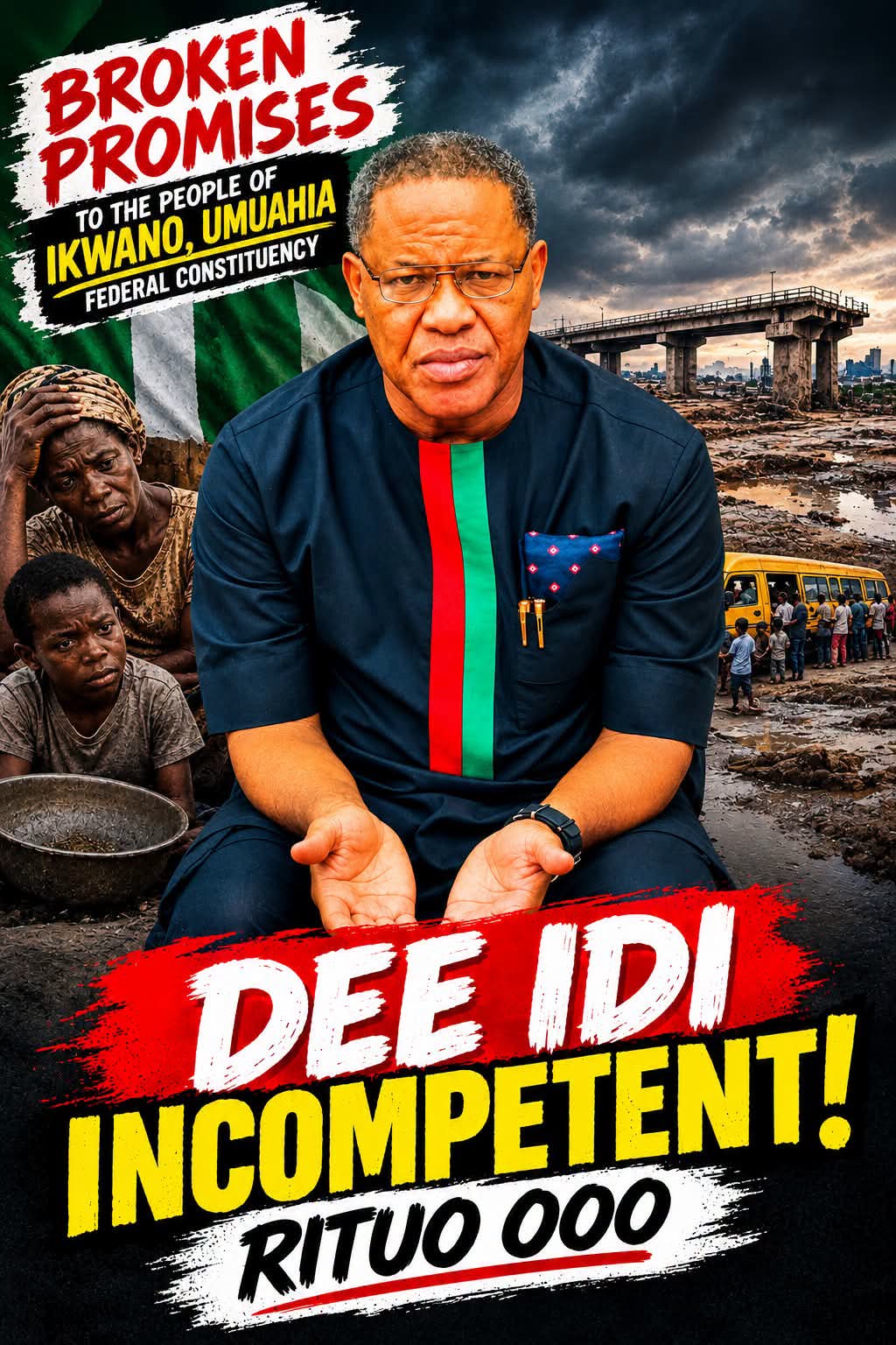 HON. OBI AGUOCHA, WHERE ARE THE FEDERAL PROJECTS FOR IKWUANO/UMUAHIA?