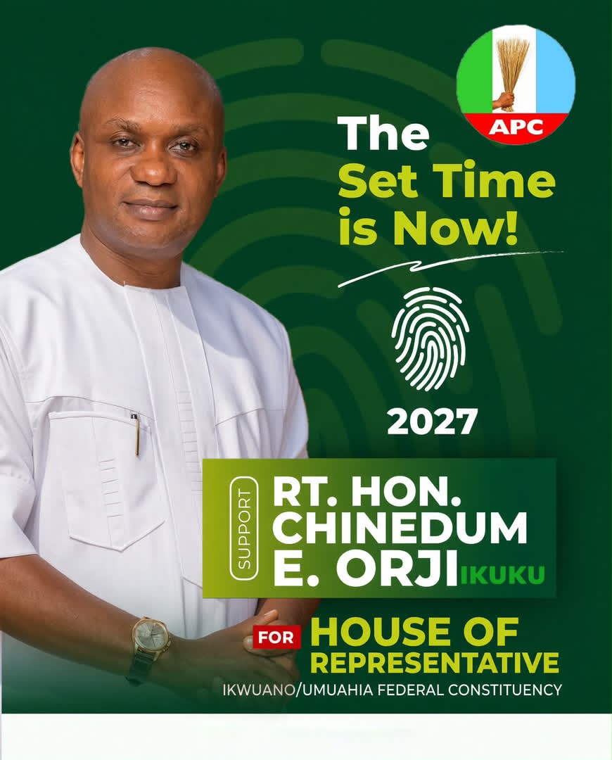 CHO! CHO! CHO! WILL NOT SAVE A FAILING SEAT: IKWUANO/UMUAHIA HAS MOVED ON