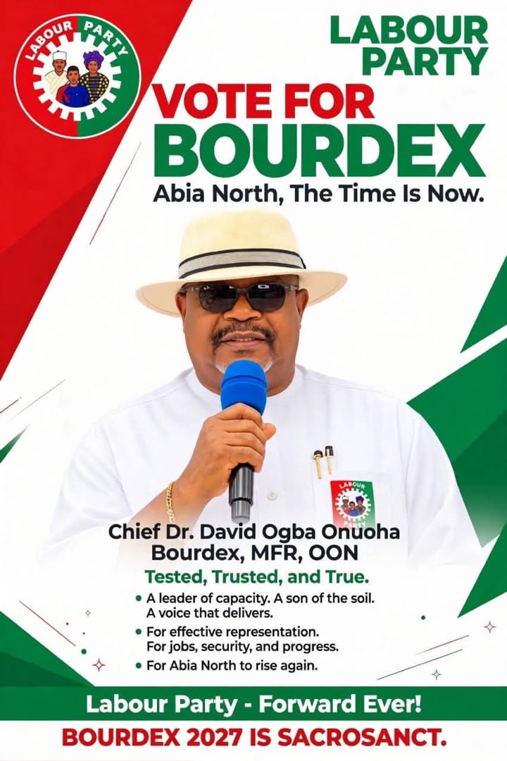 New Vision For Abia North With Bourdex: Abia North Deserves a Future Built on Opportunity, Innovation, Prosperity, and Inclusive Development.